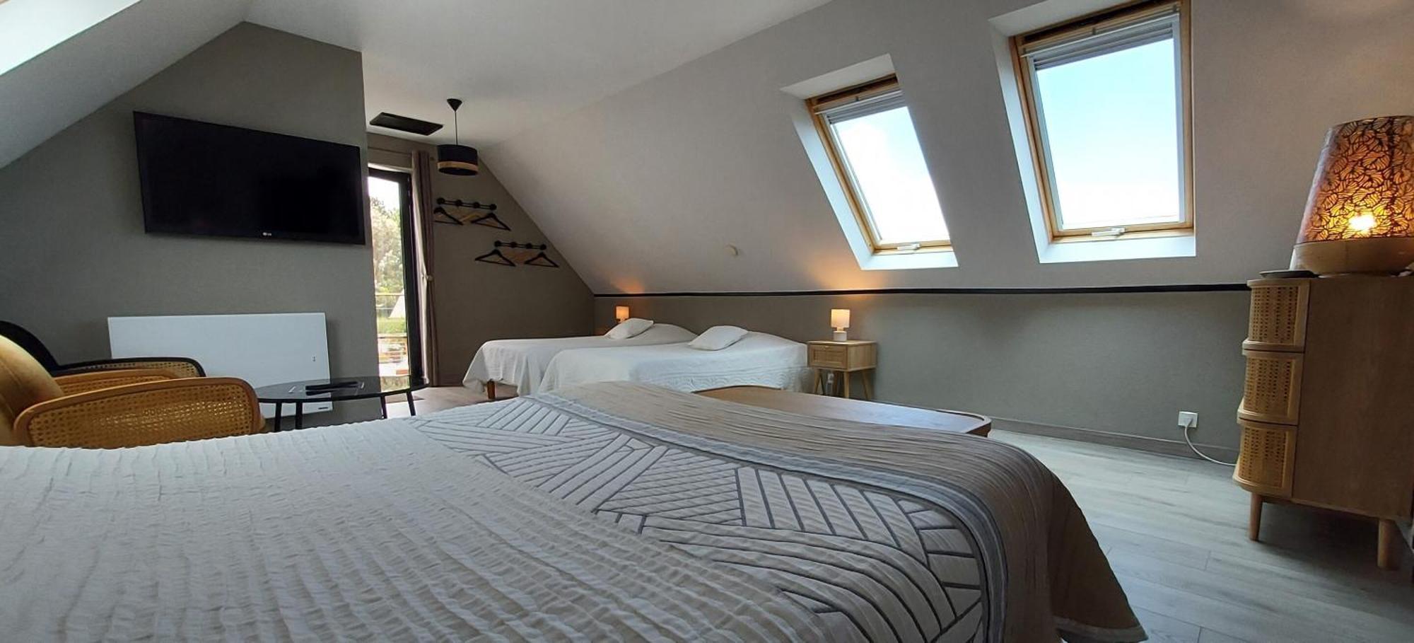 Hotel Domaine Buhez Nevez Trélévern Zimmer foto